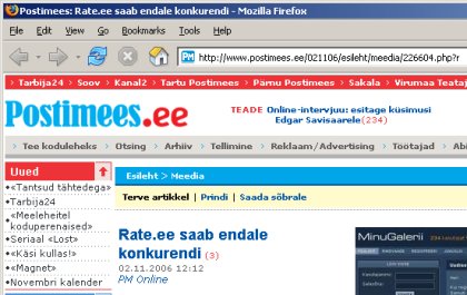 Postimehe artikkel